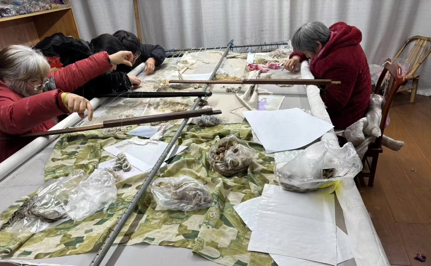 Embroidery Process