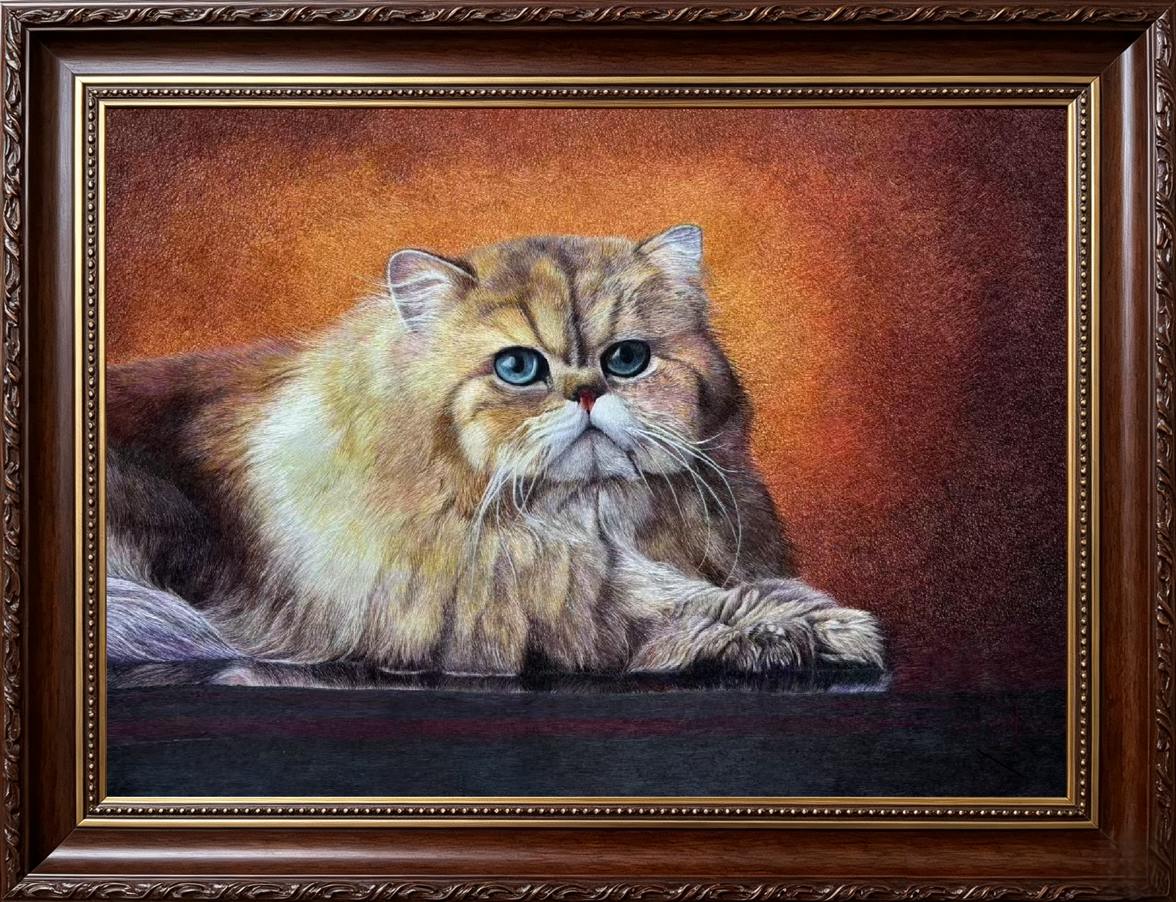 QING XIU JI 50×50cm – Master Pet Portrait
